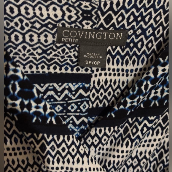 Covington Black and White Maxi Sundress - Picture 4 of 12